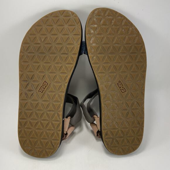 Teva Original Universal Sandals Gray Tan Mens US 11 Sport Outdoor Strappy